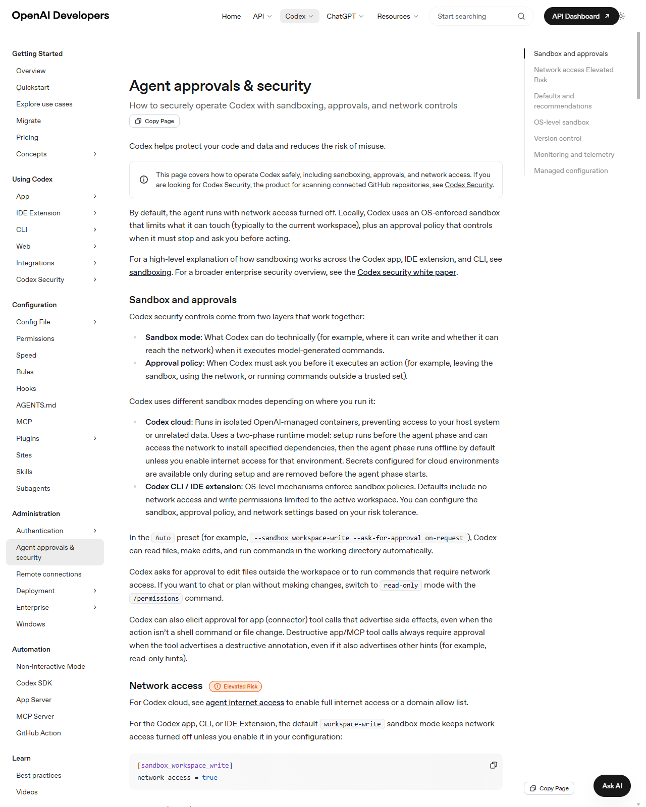 Mark permission boundaries - product screen reference