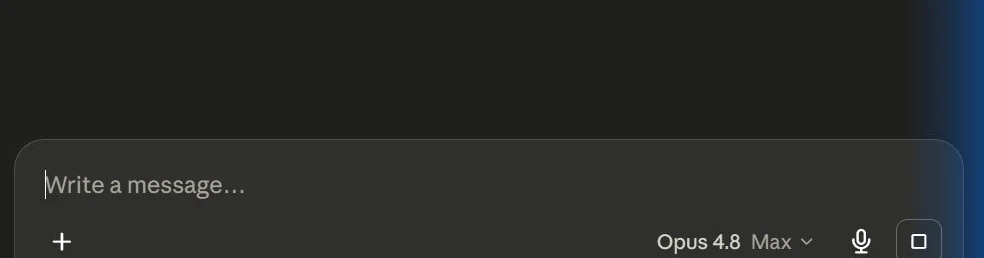 Claude Chat: Claude New Chat Composer Native