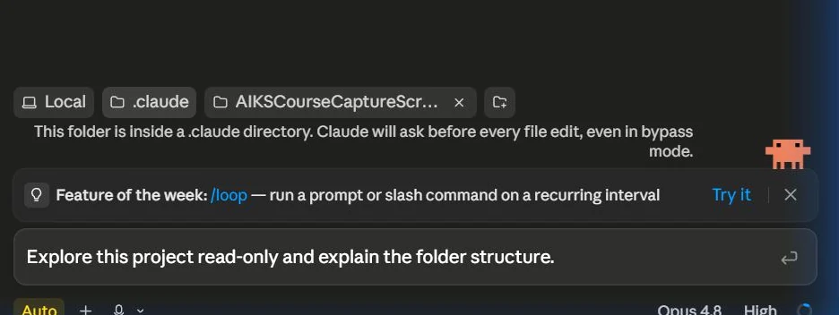 Claude Code App: Claude Code Home Signed In Native