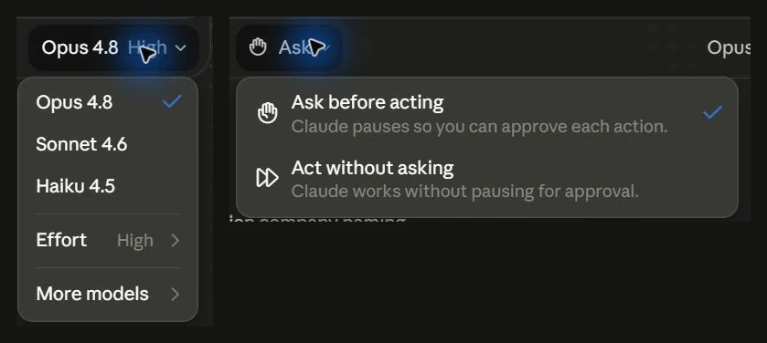 Claude Code App: Claude Model Permission Controls Native