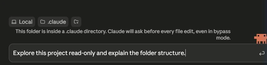 Claude Code Capture: Code Readonly Prompt