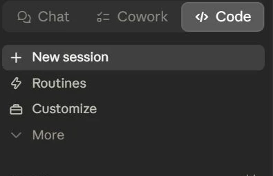 Claude Code Capture: Code Sidebar Primary Controls