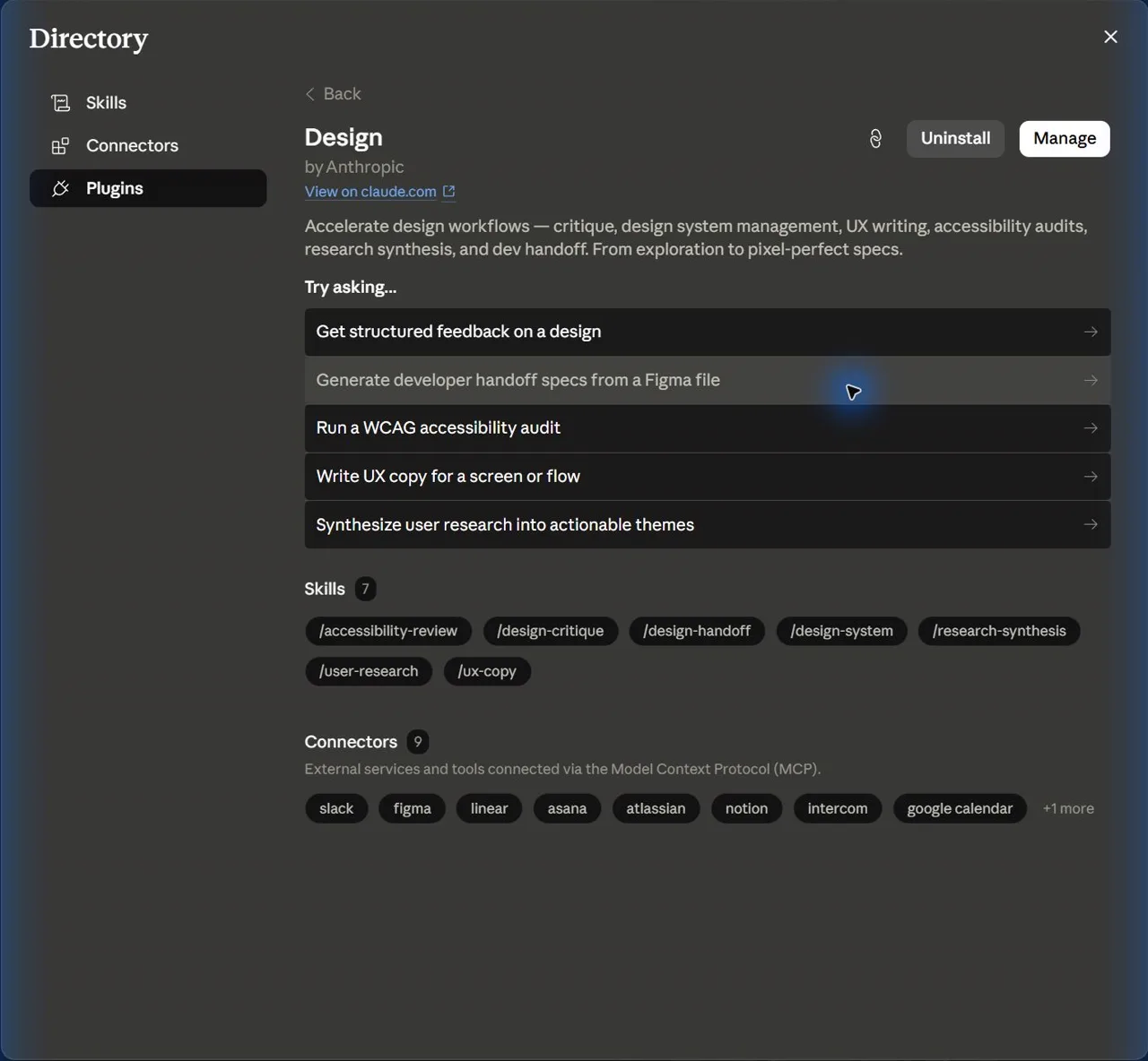 Claude Advanced Capture: Plugin Detail Design