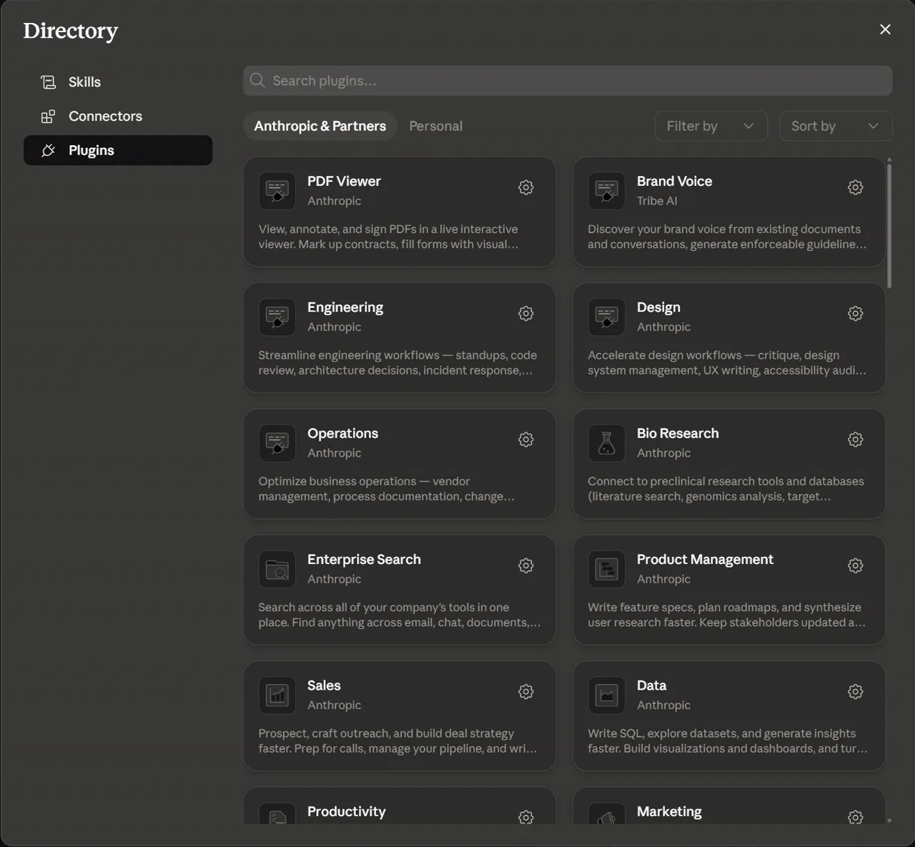 Claude Advanced Capture: Plugin Directory