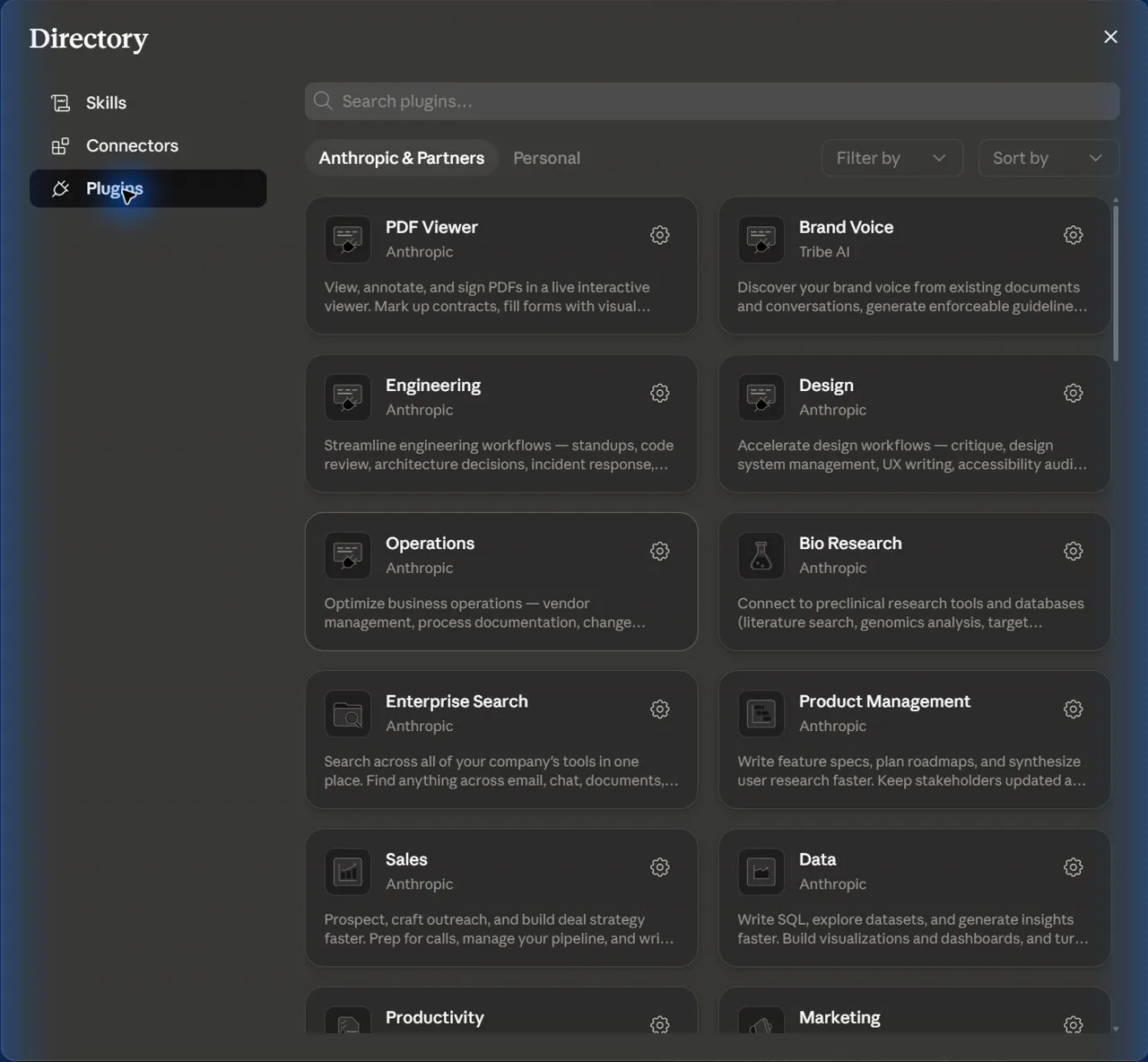 Claude Advanced Capture: Plugin Directory