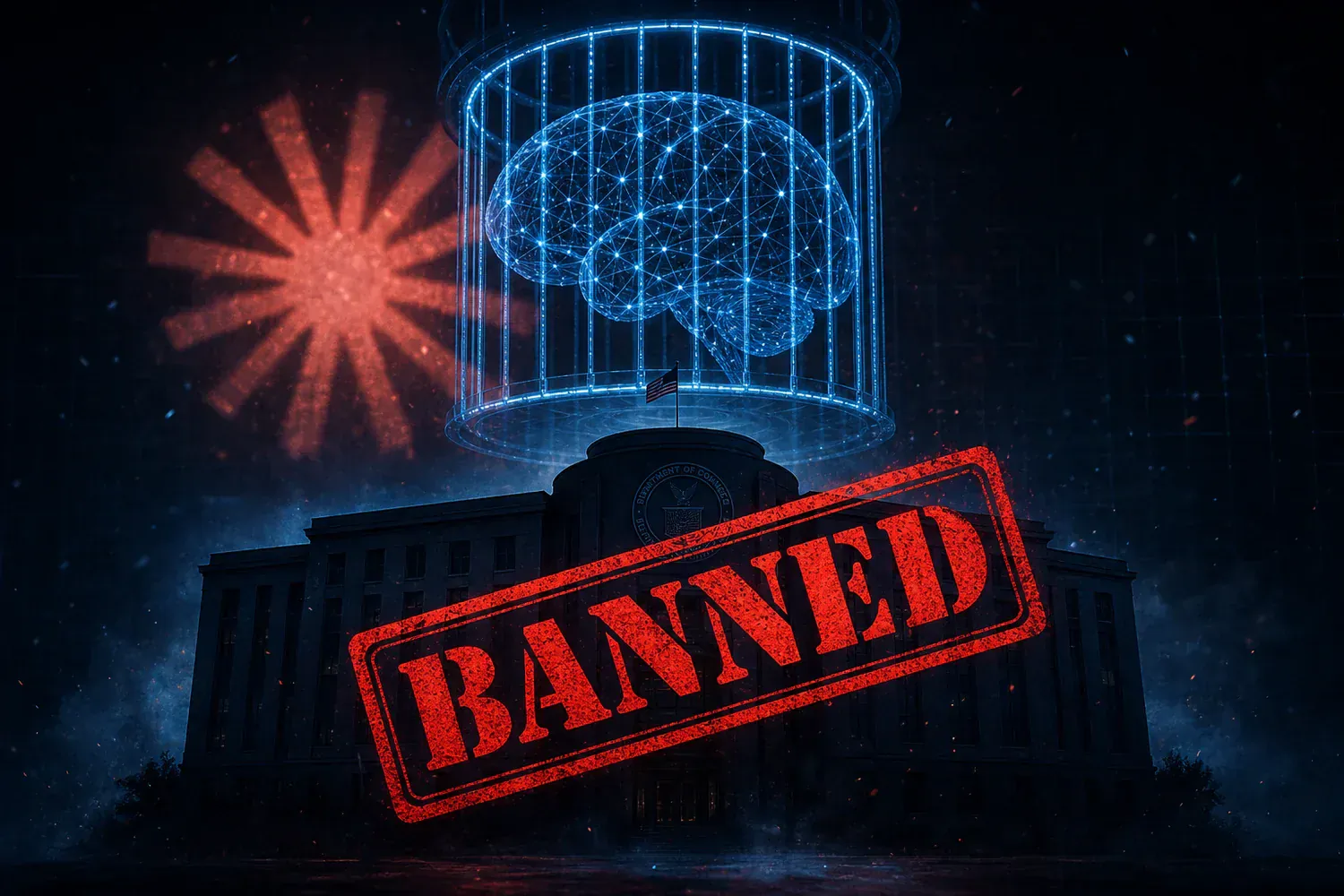 Supporting AI Kick Start editorial image for anthropic-fable-5-suspended-us-export-ban.