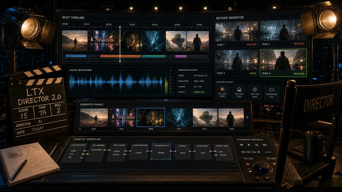 AI Kick Start second inline visual for LTX Director 2.0 Turns ComfyUI Video Generation into a Directed Workflow.