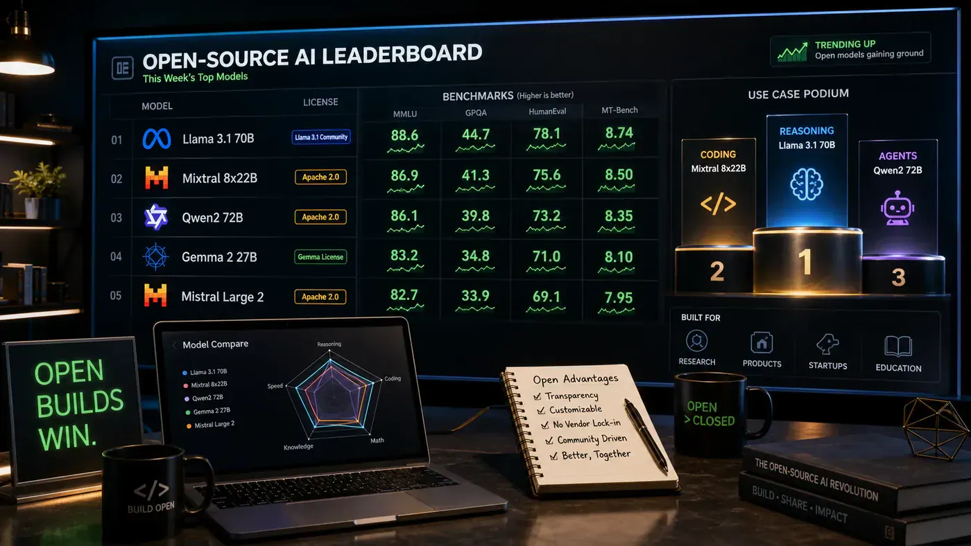 AI Kick Start second inline visual for The Week Open-Source AI Took the Lead Again.