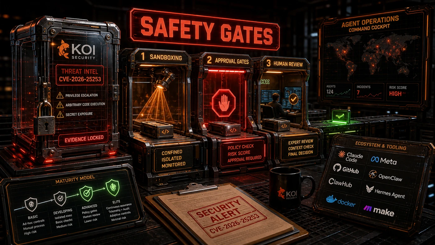 AI Kick Start editorial image for Agent Safety: Sandboxing, Approval Gates, and Human Review.