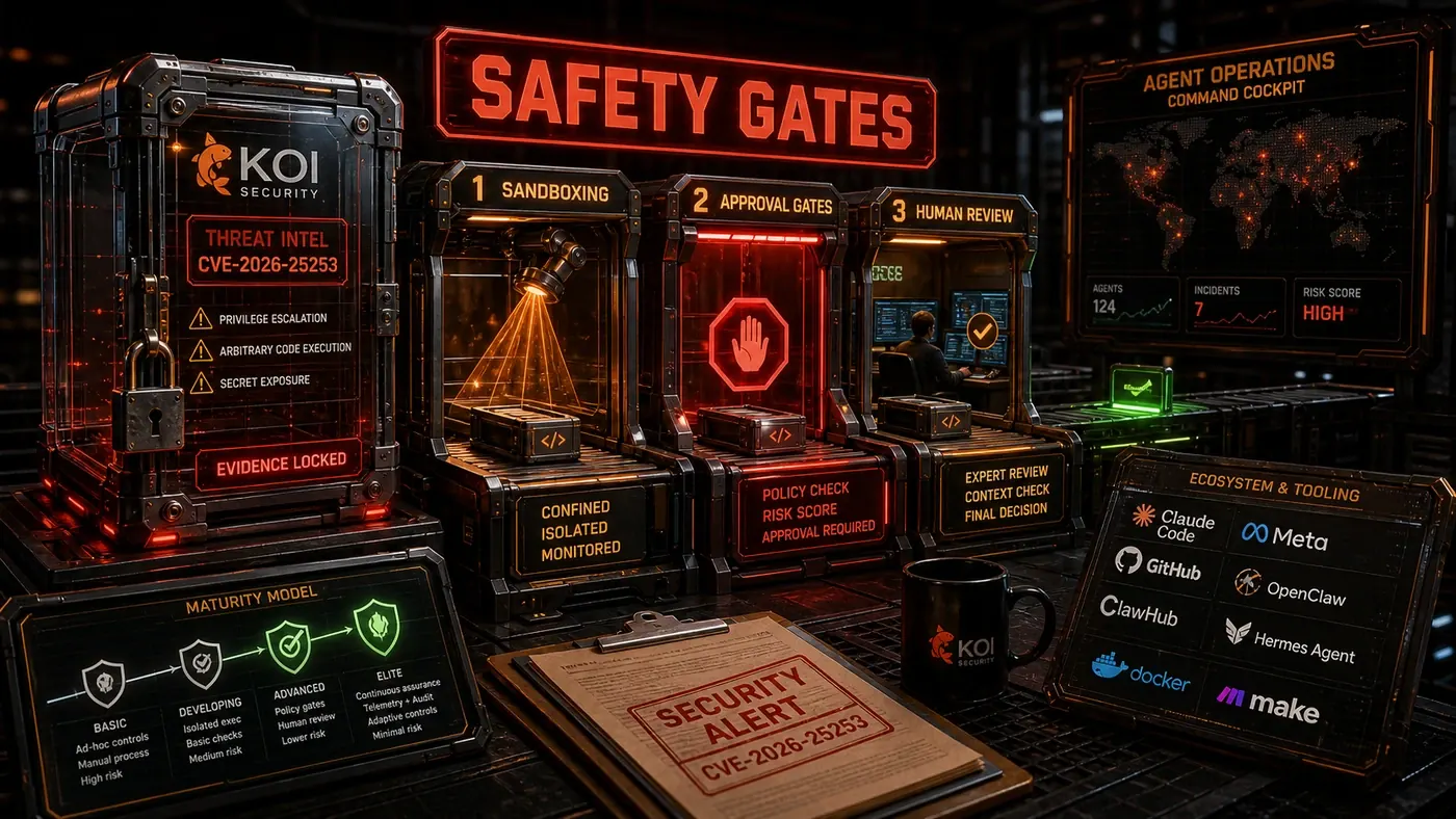 AI Kick Start editorial image for Agent Safety: Sandboxing, Approval Gates, and Human Review.