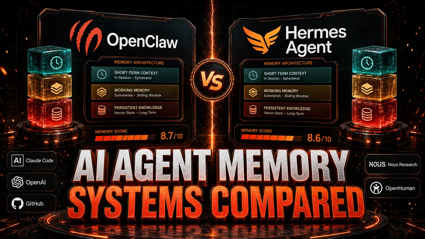 AI Kick Start editorial image for AI Agent Memory Systems Compared: From Short-Term Context to Persistent Knowledge.