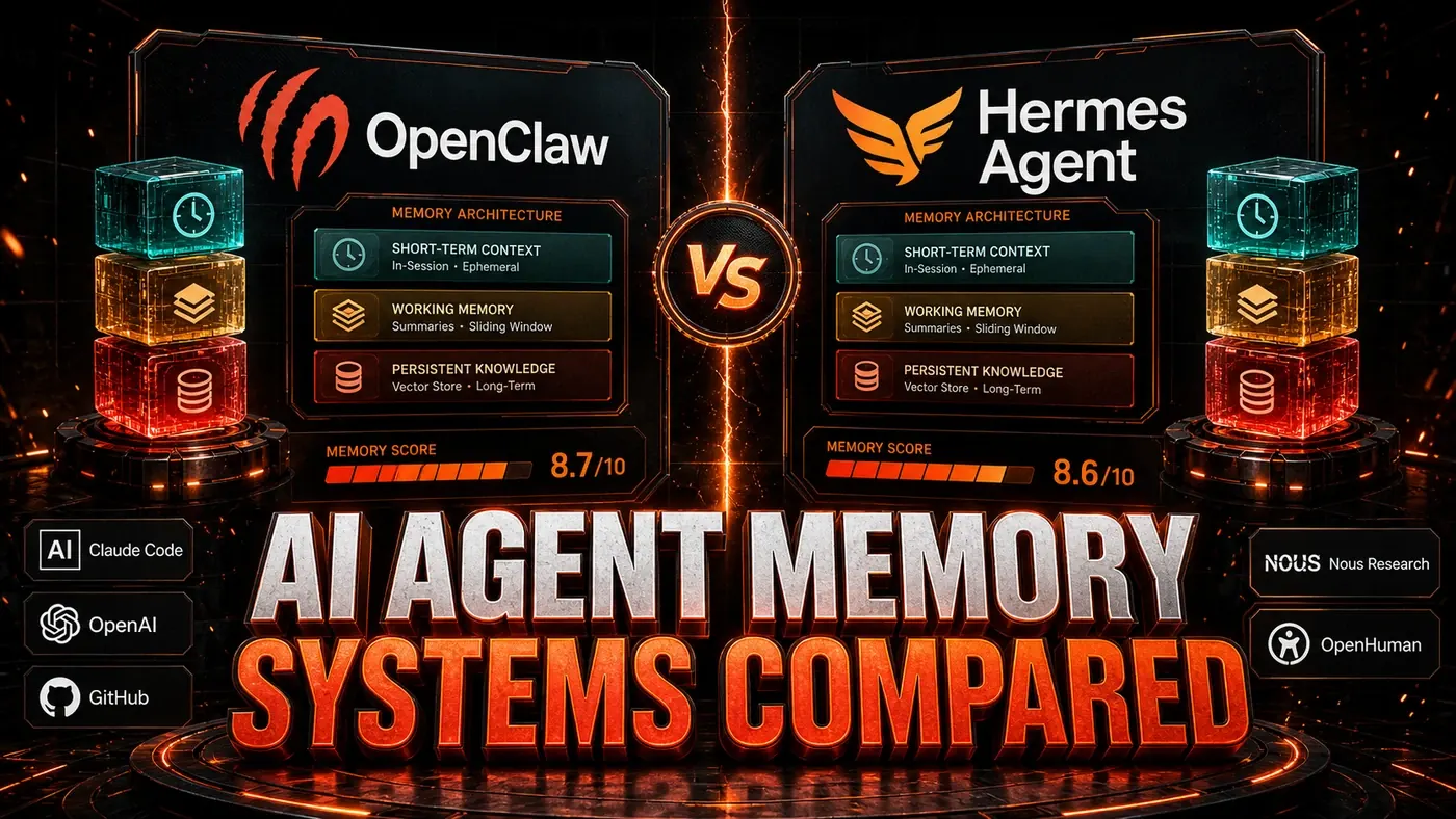 AI Kick Start editorial image for AI Agent Memory Systems Compared: From Short-Term Context to Persistent Knowledge.