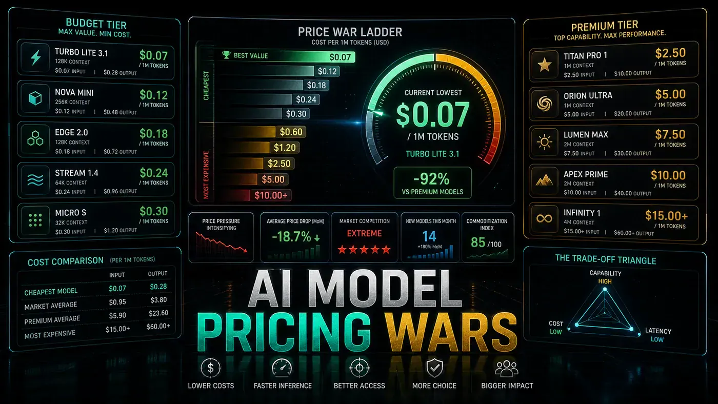 AI Kick Start editorial image for AI Model Pricing Wars: Who's Cheapest in June 2026.