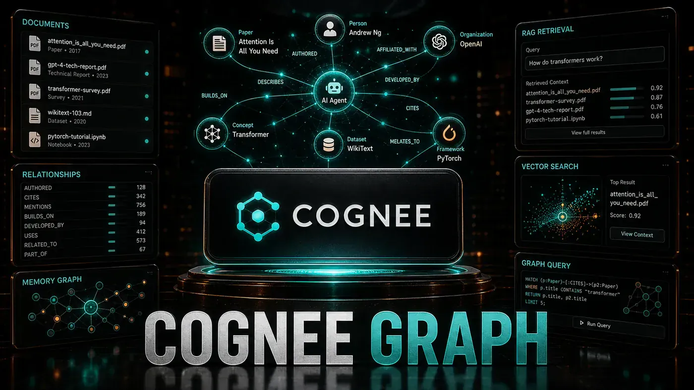 AI Kick Start editorial image for How to build a knowledge graph with Cognee.