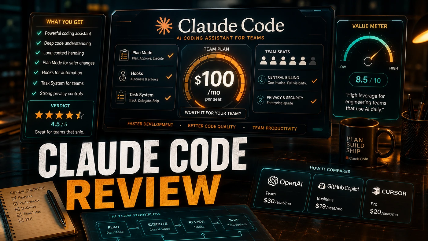 AI Kick Start editorial image for Claude Code Review: Is $100/mo Worth It for Teams?.