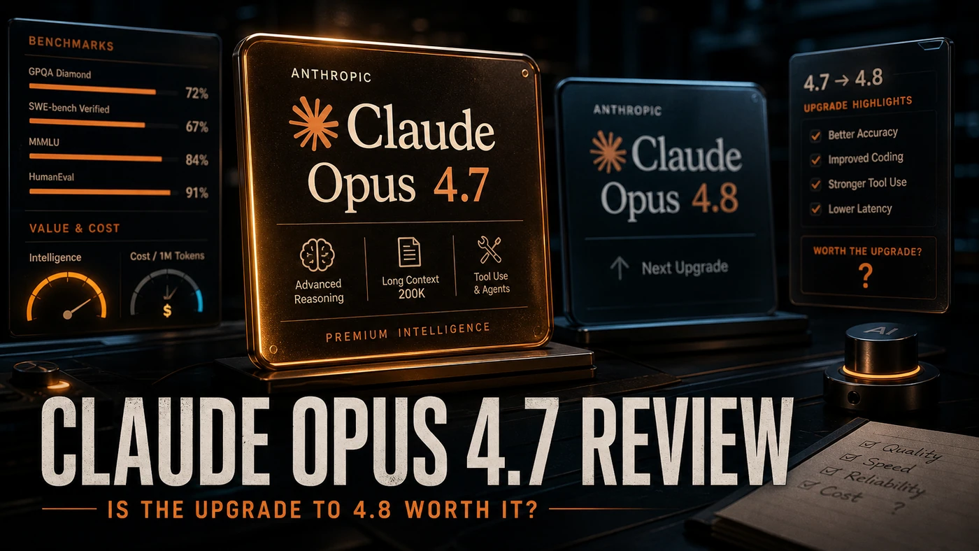 AI Kick Start editorial image for Claude Opus 4.7 review: Is the upgrade to 4.8 worth it?.