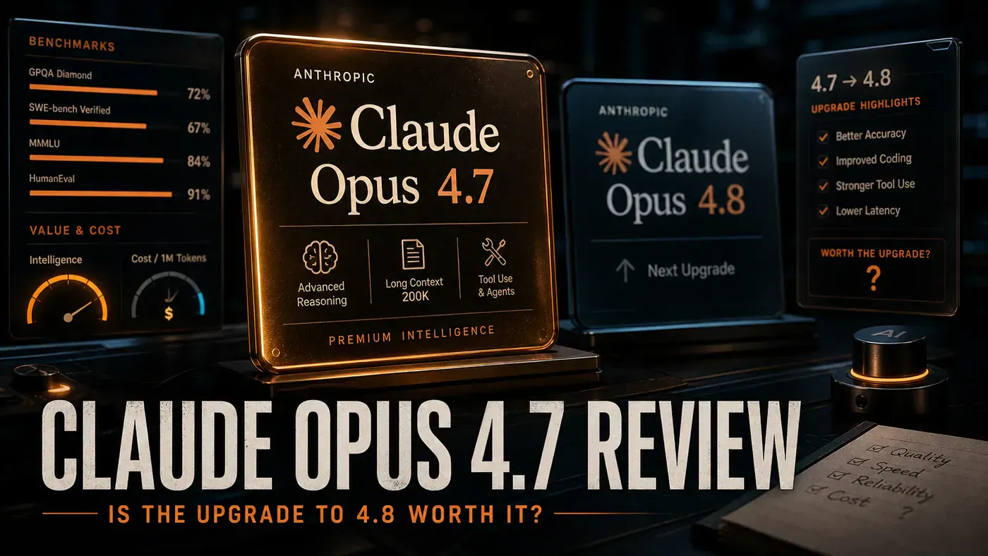 AI Kick Start editorial image for Claude Opus 4.7 review: Is the upgrade to 4.8 worth it?.