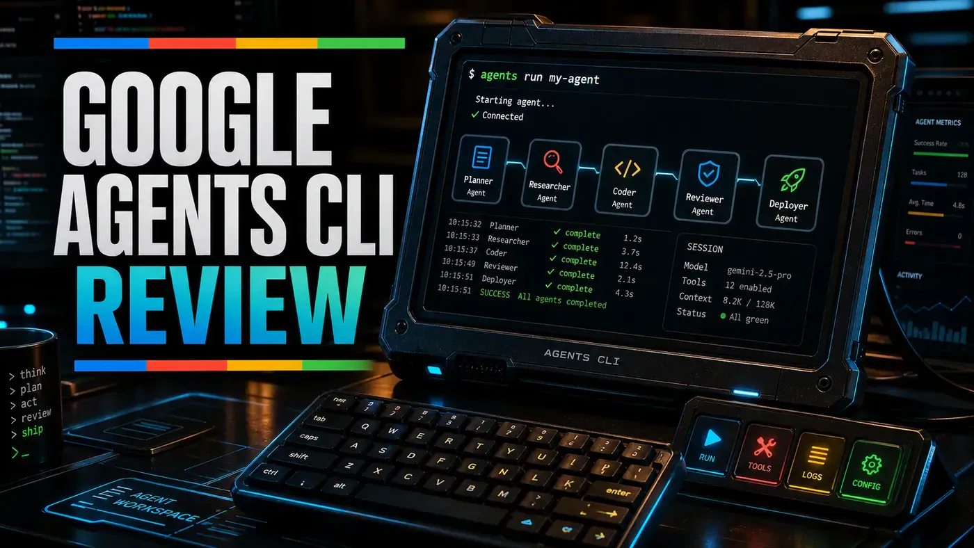 AI Kick Start editorial image for Google Agents CLI Review: Ship AI Agents from the Command Line.