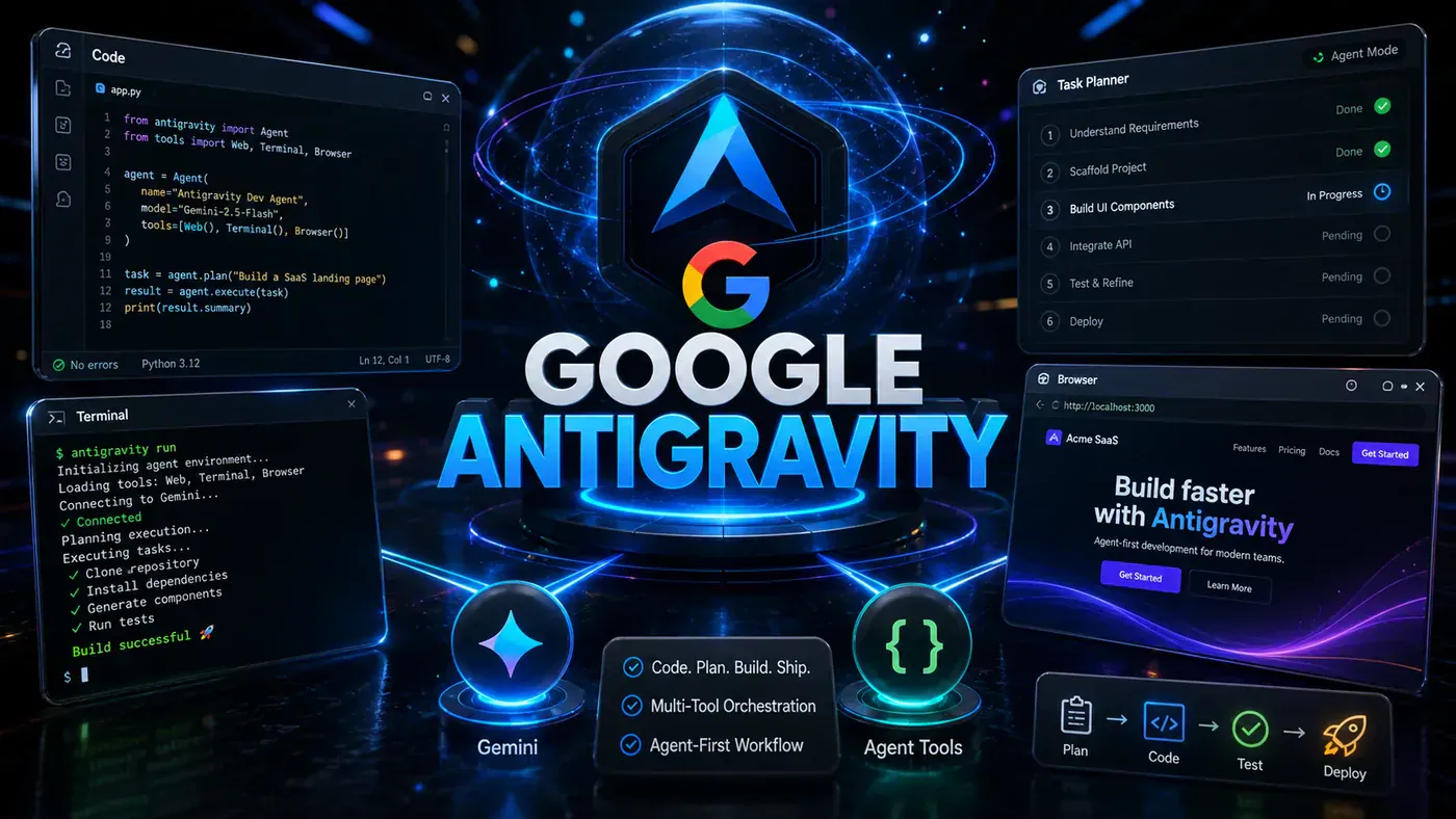 AI Kick Start editorial image for Beyond Autocomplete: Mastering Google Antigravity's Agent-First Development Paradigm.