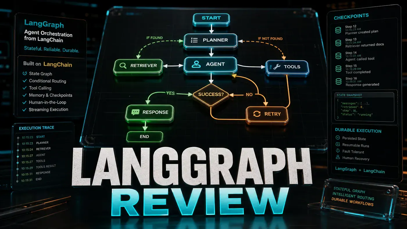 AI Kick Start editorial image for LangGraph Review: Agent Orchestration from LangChain.