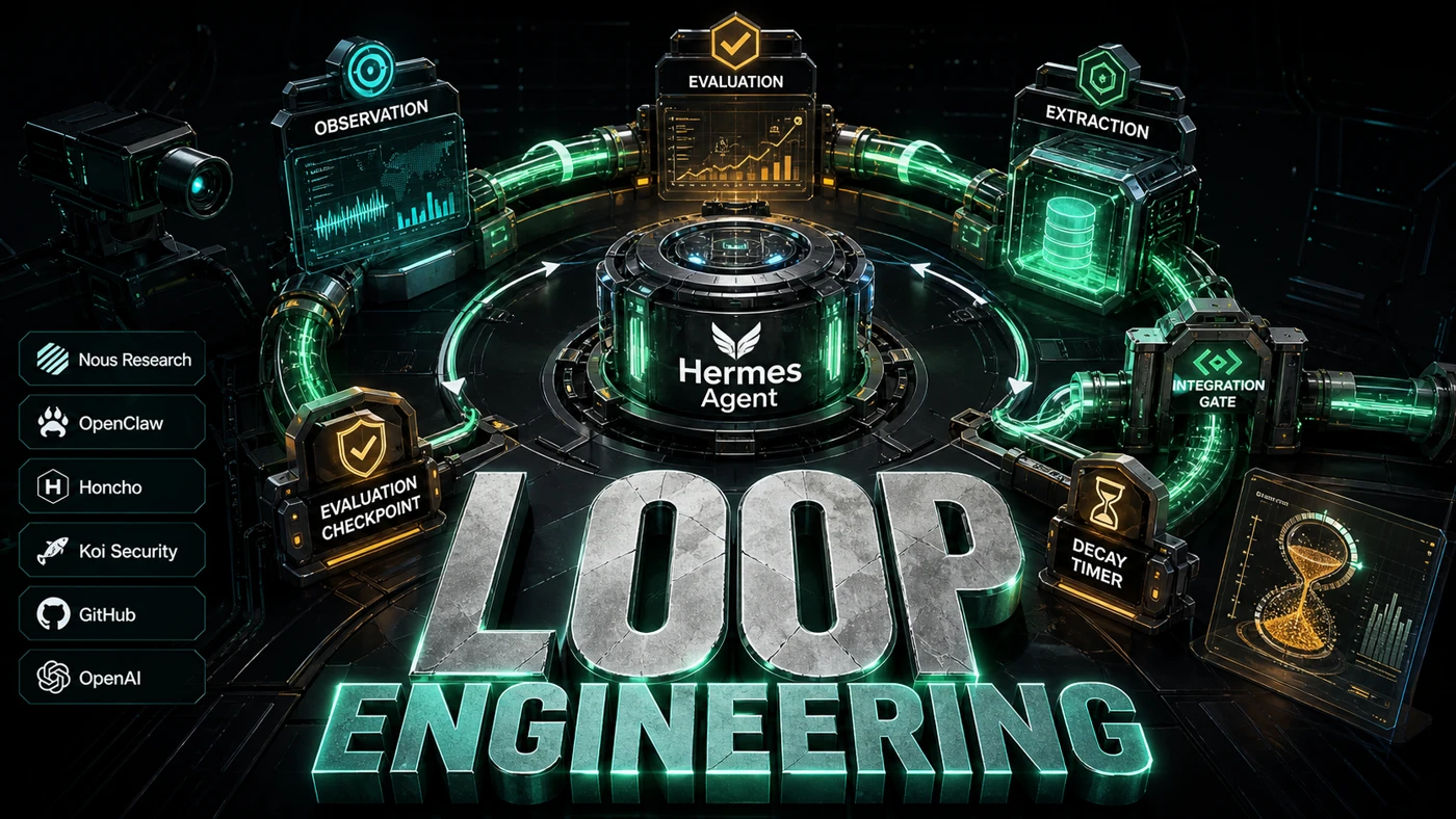 AI Kick Start editorial image for Loop Engineering: Building Self-Improving Agent Systems.