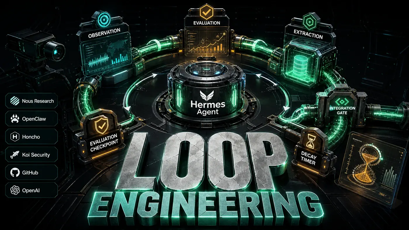 AI Kick Start editorial image for Loop Engineering: Building Self-Improving Agent Systems.