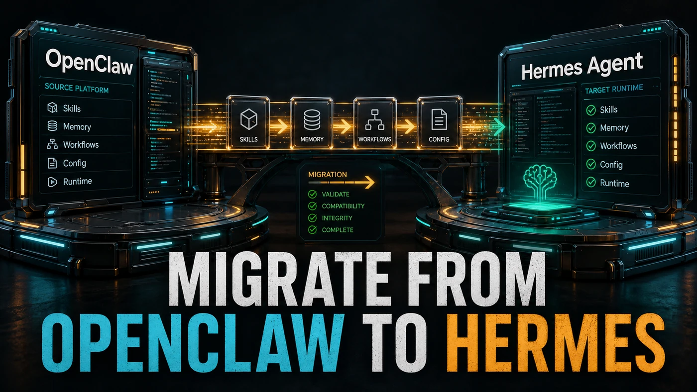 AI Kick Start editorial image for How to migrate from OpenClaw to Hermes Agent.