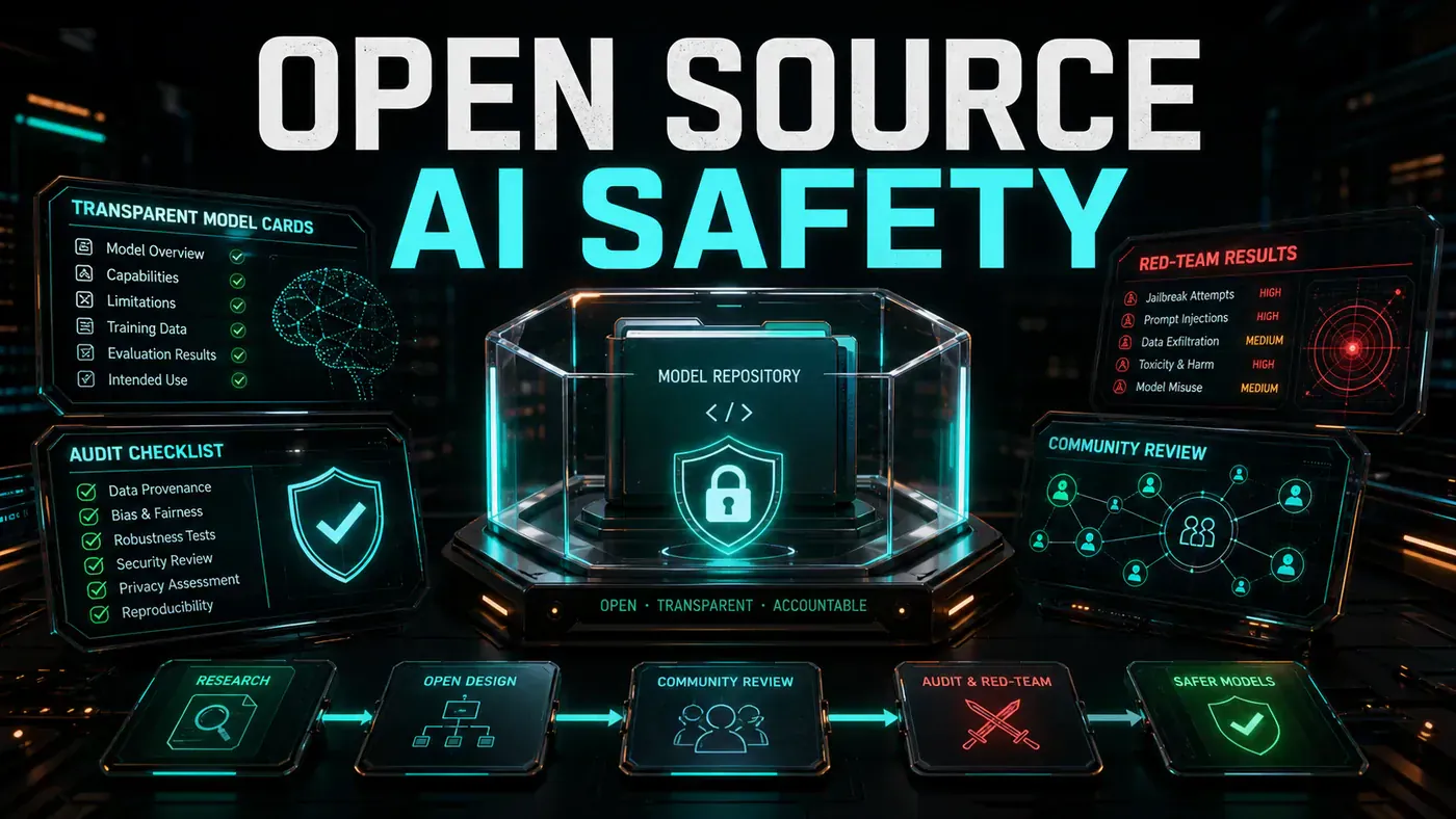 AI Kick Start editorial image for Open source AI safety: The community's approach.