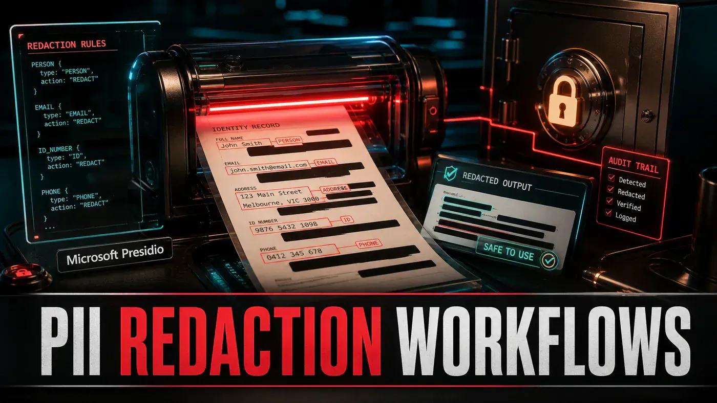 AI Kick Start editorial image for How to set up PII redaction for AI workflows.