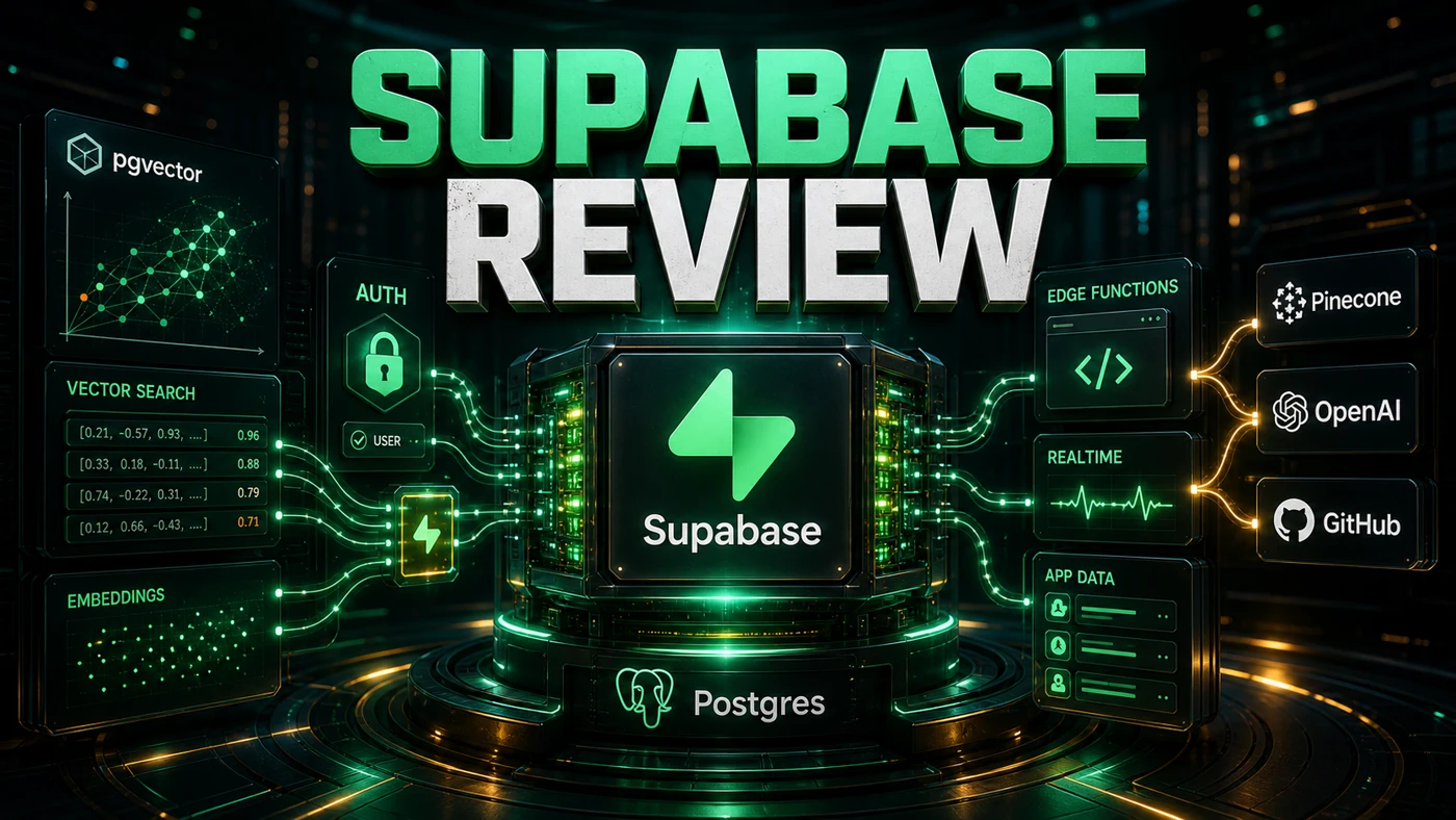 AI Kick Start editorial image for Supabase Review: Postgres for AI Applications.