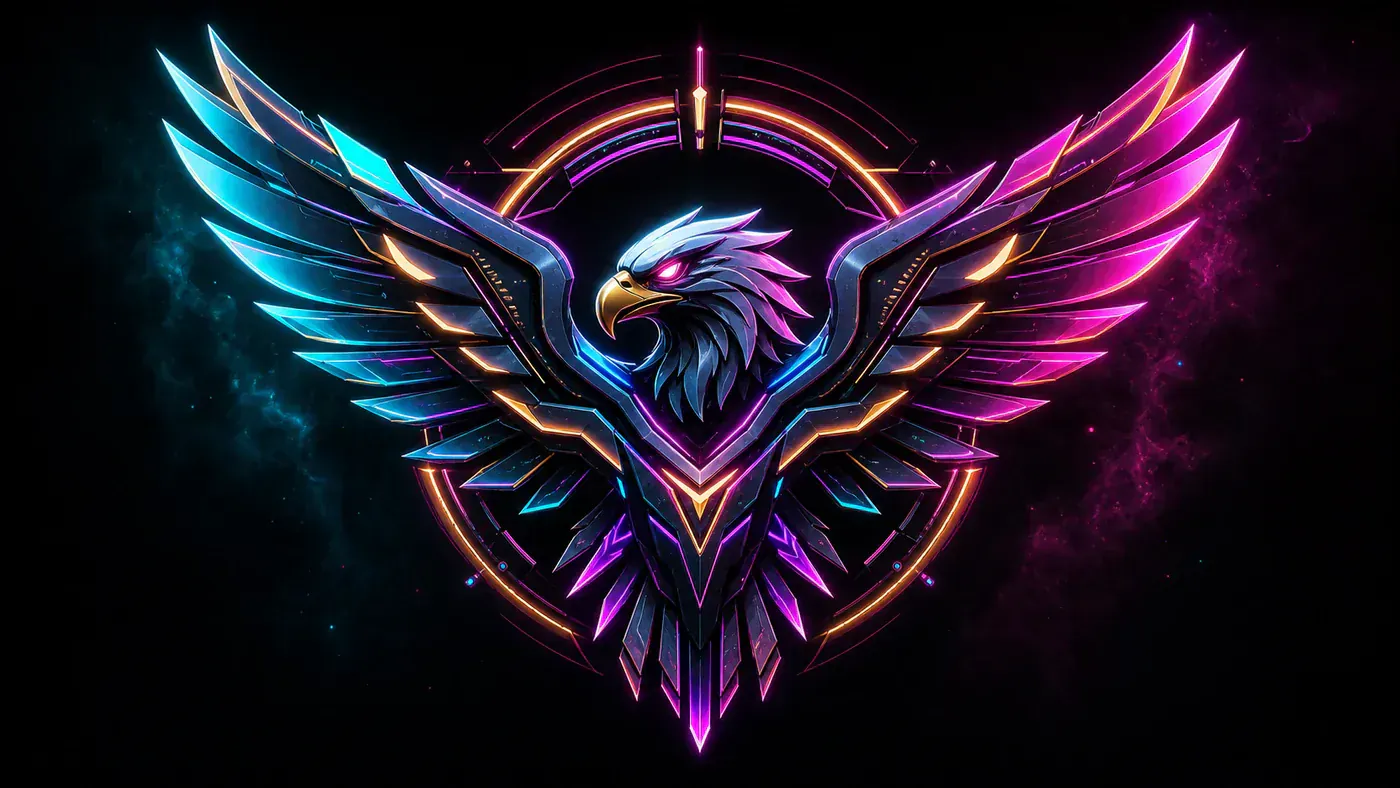 Any Platform Midjourney Leonardo AI Adobe Firefly Logo Letter Logo Cyberpunk example image